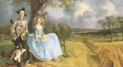 Thomas Gainsborough Robert Andrews and his Wife Frances (mk08) oil painting picture